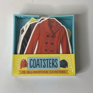 New All Weather Sweater Coats Jackets Cup Coasters Cocktail Recipes
